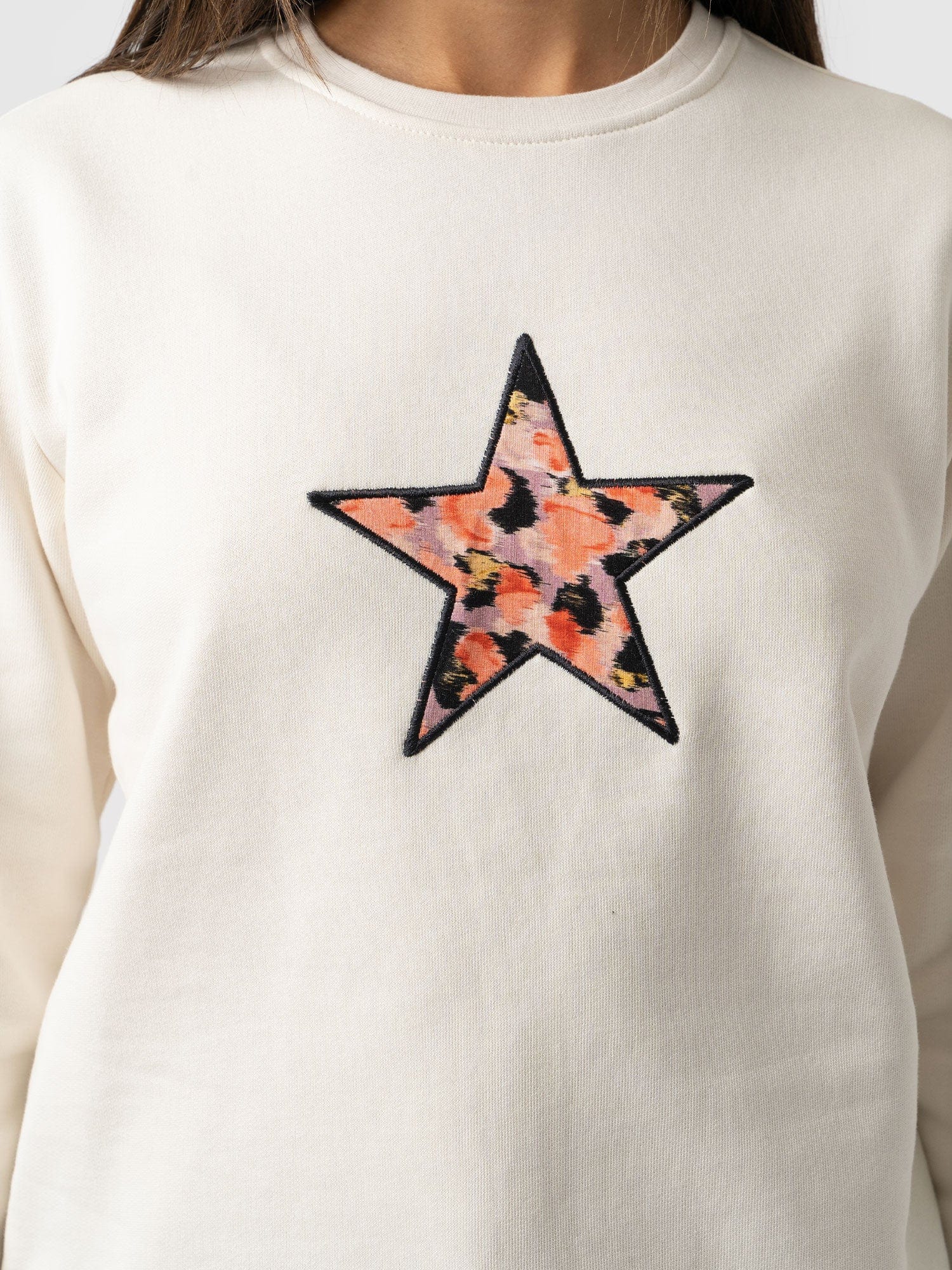 Stellar Sweater Cream Confetti Petal - Women's Sweaters | Saint + Sofia® EU